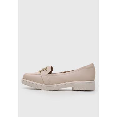 Imagem de Mocassim Tratorado Modare Fivela Bege Modare 7357 120 21736 feminino