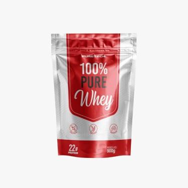 Imagem de 100% Pure Whey Protein Refil 900G - Puretech (900G, Chocolate)