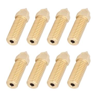 Imagem de 8pcs Bocais de Impressora 3D de Latão Alta Velocidade 0,4 Mm M6 para K1 Vyper Kobra Com Excelente Desempenho Térmico