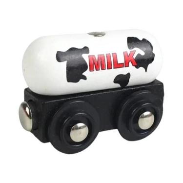 Imagem de Conjunto De Trem Magnético De Madeira Infantil Anime James Locomotiva 