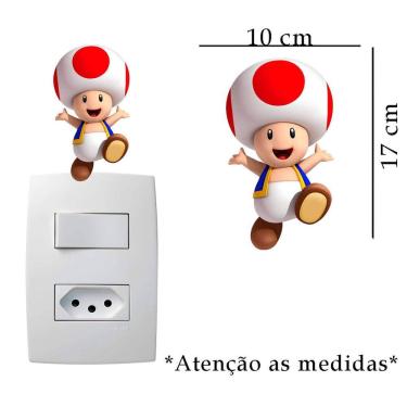Imagem de Adesivo De Interruptor Mario Mod03