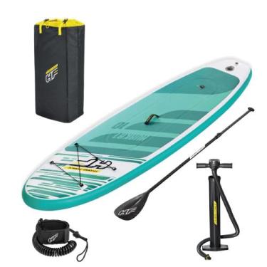 Imagem de Prancha Stand Up Inflável Huakai com Leash + Bomba de Inflar + Remo Be