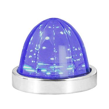 Imagem de GG Grand General 81927 Suporte de superfície clássico azul/fumê melancia 18 LED com moldura de aço inoxidável