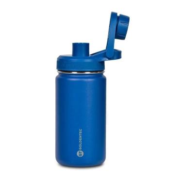 Imagem de Garrafa Térmica GT Colors Inox 350ml, Azul Marinho, 63540, GOLDENTEC