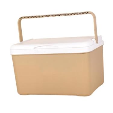 Imagem de simhoa Caixa térmica isolada, refrigeradores rígidos, leves, duráveis, grande capacidade, refrigerador de retenção de gelo, caixa de resfriamento para pesca, 10l