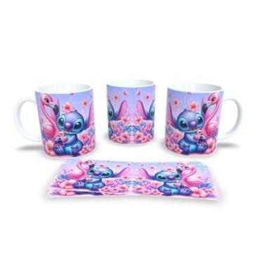 Imagem de Caneca Personalizada Stitch Com Café Sem Café (vários modelos) - loja 