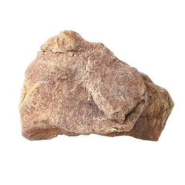 Imagem de IEUDNS Ornamento de textura de paisagem de arenito de artificial PU pedra falsa realista para parques internos supermercados praças, Amarelo 33cmx23cm