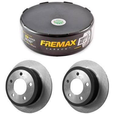 Imagem de Par Disco Freio Toyota Corolla 2003 A 2010 Traseiro Sólido