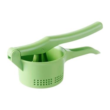 Imagem de YWJLQH Espremedor de vegetais, utensílios de cozinha resistentes, desidratador multifuncional leve, centrifugador de salada manual, secador de vegetais, Sem Armazenamento de Suco