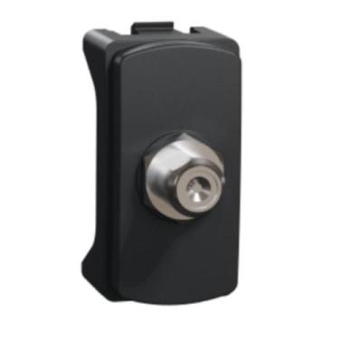 Imagem de Tomada Antena Tv Cabo Grafite Preto Miluz S3B74681 Schneider