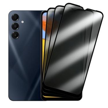 Imagem de Kit 3 Pelicula Privacidade 3D Anti-Spy Para Samsung Galaxy M14 Tela 6.6" - SMART E CASE