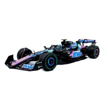 Imagem de OPO 10 - Miniature Car Compatible with Alpine F1 Team A524 Blue P.GASLY Brazilian GP 2024-1:18 Solido - 1814003