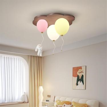 Imagem de Moderno Simplicidade Balão Lâmpada De Teto LED Criatividade Personalizada Quarto Da Menina Estudo Jardim De Infância Decoração Leve Jardim De Infância Decoração Luz (Estilo 53) (Estilo 7)