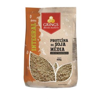 Imagem de Proteina de Soja Media Texturizada 200g - Grings