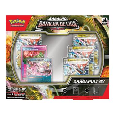 Imagem de Pokémon Deck Batalha de Liga Dragapult EX 60 Cartas 100-10400 35245 - Copag