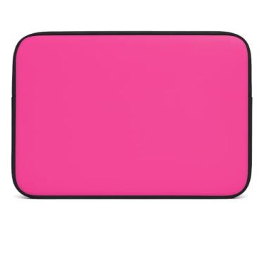 Imagem de Capa para Notebook 15,6 Polegadas com Revestimento em Espuma Antichoque - Compatível com Dell, HP, Lenovo, Acer e Samsung - Proteção Premium Ajustável (Rosa)