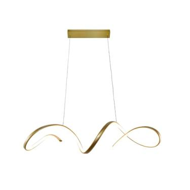 Imagem de PENDENTE LED TASCHIBRA LONDRES 3000K 40W OURO FOSCO