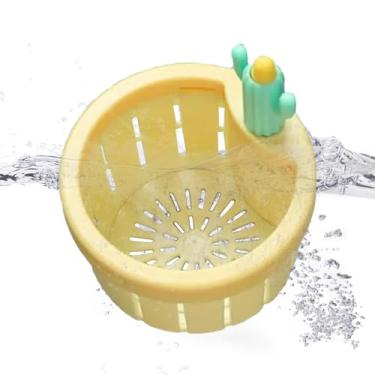 Imagem de Cesta de ralo de pia, Cesta de ralo de cozinha - Filtro e rolha de para pia de cozinha Cactus Design - Limpeza fácil criativa, coletor de de para banheiro, banheira