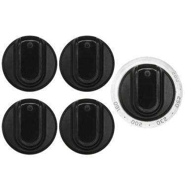 Imagem de Botão Original Fogão Brastemp Kit 5 Peças