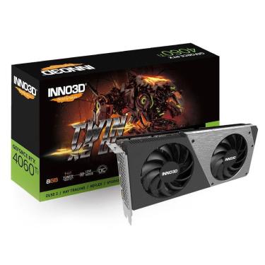 Imagem de Placa De Video Inno3d Geforce Rtx 4060 Ti 8gb Twin X2 8gb Gddr6 128-bit N406t2-08d6-171153n
