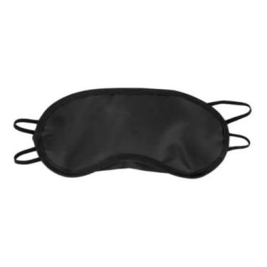 Imagem de 2 Máscaras Seda Tapa Olhos P Dormir Durma Bem Sem Luminosidade Melhora
