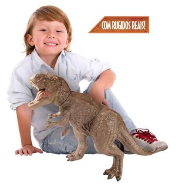 Imagem de Boneco T-Rex Gigante Articulado com Som Jurassic World - Mimo