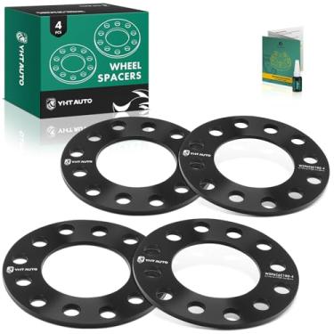 Imagem de YHTAUTO Espaçadores de roda de 6 x 120 mm/6 x 127 mm compatíveis com Chevrolet Blazer Colorado, Buick Rainier, Cadillac SRX, GMC Canyon, Isuzu Ascender, Saab 9-7x, furo central de 82,5 mm 6 terminais