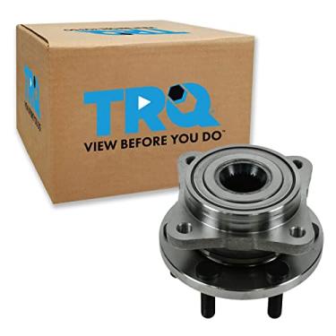 Imagem de TRQ Rolamento da roda dianteira e conjunto do cubo com sensor ABS compatível com Dodge Dakota 1990-1996 1992-2017 Viper 2013-2014 SRT
