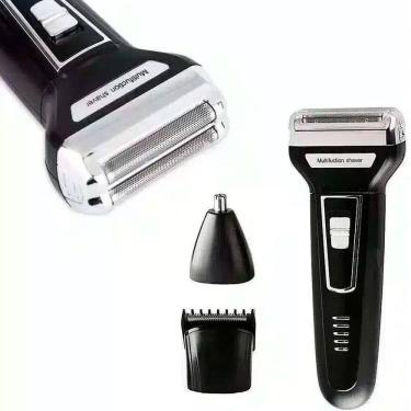 Imagem de Kit Completo Kemei 3 Em 1 Para Barbeiro