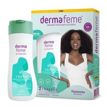Imagem de Kit Sabonete Intimo Dermafeme Fresh  Cimed