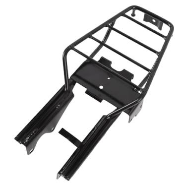 Imagem de Luocute Rack de Bagagem, Acessórios para Transportadoras Traseiras de Motocicletas de Bagagem de Bagagem, Substituição de Suporte de Transportador de Carga Traseira de Ferro para Macaco (Preto)