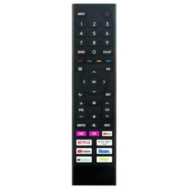 Imagem de ERF3G80H Controle remoto substituído adequado para HISENSE TV A7G U7G Series A7G Series 43A7G 50A7G 55A7G 65A7G 75A7G 85A7G U7G Série 55U7G 65U7G 75U7G 85U7G