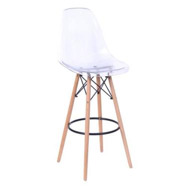 Imagem de Banqueta Eiffel - Transparente - Abra Casa