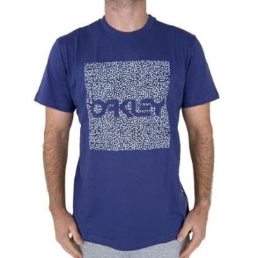 Imagem de Camiseta Oakley Coral Organic Square Masculina-Masculino
