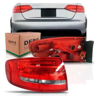 Imagem de Lanterna Traseira Audi A4 / 2008 A 2012  Lado Esquerdo (Motorista)  Co
