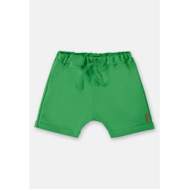 Imagem de Short em Moletom Básico para Bebê Up Baby, Verde, M