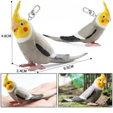 Imagem de Chaveiro pet Calopsita Realista para Amantes de Aves - Expansãopet, Ci