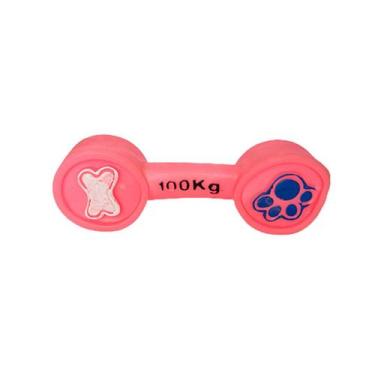 Imagem de Brinquedo Pet Vinil Halter com patinhas 17 cm - VETMOC