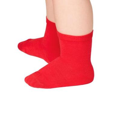 Imagem de Meia Bebê Cano Médio Lupo 2005-004, Vermelho, 0/4