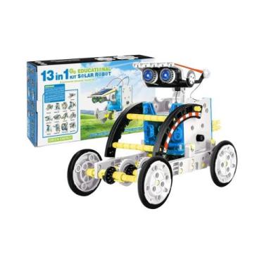 Imagem de Kit De Robô Solar DIY 13 Em 1 Para Crianças, Brinquedo Educacional STE