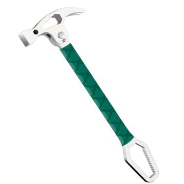 Imagem de FashionCha Martelo de garra dobrável multifuncional ferramenta de carpinteiro marcenaria portátil fixação universal martelo de carpintaria extrator de pregos