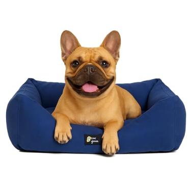 Imagem de Cama Pet Impermeável e Lavável para Cachorros, Petgram - com Tratamento Antimicrobiano GG (80cm x 68cm), Azul Solid