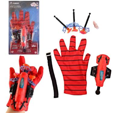 Imagem de Luva Lança Dardo Teia Brinquedo Infantil Homem Aranha