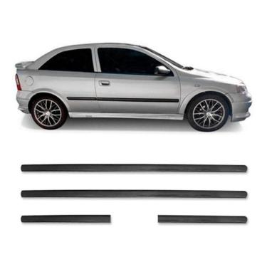 Imagem de Jogo Friso Lateral Astra 2Pts 1998 A 2002 Hatch 4Pcs Preto