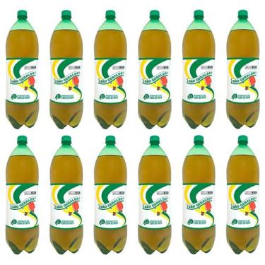 Imagem de Refrigerante de Caju São Geraldo 2 L - Cajuína 12 unidades
