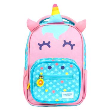 Imagem de Mochila TWISE Side-Kick Preschool para crianças com design de unicórnio