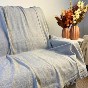 Imagem de Manta para Sofá 4 Lugares Super Grande King 400x180cm Algodão - JSA DE