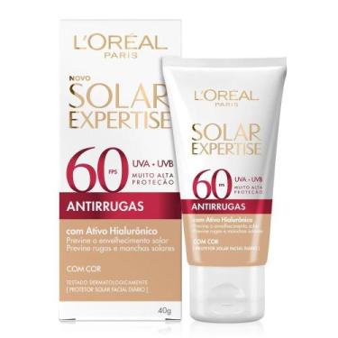 Imagem de Protetor Solar Loreal Expertise Antirrugas com Cor FPS60 40g