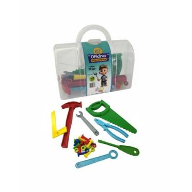 Imagem de Maleta de Ferramentas Infantil 27 Peças com Acessórios - SIMOTOYS
