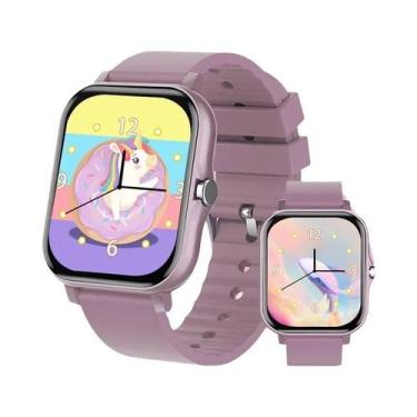 Imagem de Relógio Inteligente Infantil LIGE 1.83'' HD Com Despertador, À Prova D
